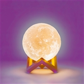 Thumbnail 4 - Denver Colour Changing 3D Moon Speaker & Light