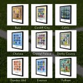 Thumbnail 3 - A3 Framed Football Shirt History Prints