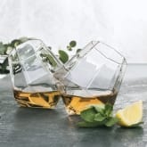 Thumbnail 1 - Diamond Shaped Whisky Glasses