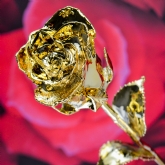 Thumbnail 2 - 24k Gold Rose