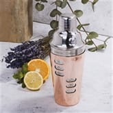 Thumbnail 1 - Rose Gold Cocktail Shaker With Recipes