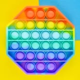 Thumbnail 8 - Rainbow Push Popper Fidget Toy