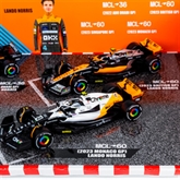 Thumbnail 3 - Lando Norris McLaren F1 Highlights 4 Pack Collectors Model Set (1:43 Scale)