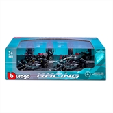Thumbnail 1 - Lewis Hamilton Mercedes F1 British Grand Prix 4 Pack Collectors Model Set (1:43 Scale)