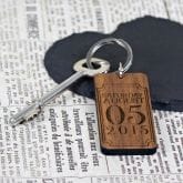 Thumbnail 3 - Personalised Special Date Keyring