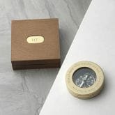 Thumbnail 5 - Personalised Brass Compass with Wooden Box