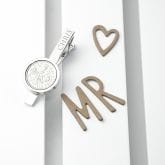 Thumbnail 4 - Personalised Lucky Silver Sixpence Tie Clip