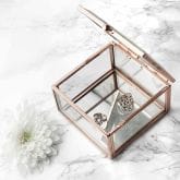 Thumbnail 10 - Personalised Rose Gold Glass Trinket Box