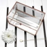 Thumbnail 12 - Personalised Rose Gold Glass Jewellery Box