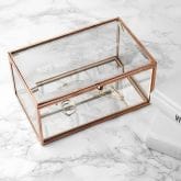 Thumbnail 11 - Personalised Rose Gold Glass Jewellery Box