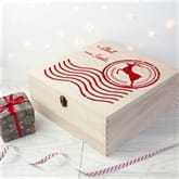 Thumbnail 2 - Personalised Wooden Christmas Eve Box - Large
