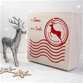 Thumbnail 3 - Personalised Wooden Christmas Eve Box - Large