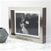 Thumbnail 1 - Personalised Metallic Photo Frame