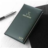 Thumbnail 6 - Personalised Luxury Leather Golf Notes