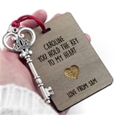 Thumbnail 5 - The Key To My Heart Personalised Keepsake