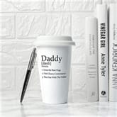 Thumbnail 2 - Personalised Definition Ceramic Travel Mug