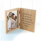 Thumbnail 3 - Personalised Engraved Wooden Photo Frame