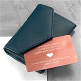 Thumbnail 4 - Personalised Love Note Purse/Wallet Insert