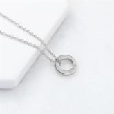 Thumbnail 5 - Personalised Mini Ring Necklace