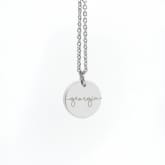 Thumbnail 5 - Personalised Disc Necklace with Name