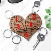 Thumbnail 8 - Personalised Together Keyring