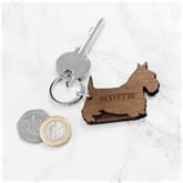 Thumbnail 4 - Personalised Dog Breed Wooden Keyring