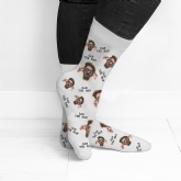 Thumbnail 1 - Personalised Photo Socks