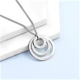 Thumbnail 1 - Personalised Rings of Love Necklaces