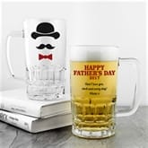 Thumbnail 3 - Father's Day Gentleman Dad Personalised Beer Glass