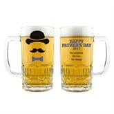 Thumbnail 4 - Father's Day Gentleman Dad Personalised Beer Glass