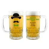 Thumbnail 5 - Father's Day Gentleman Dad Personalised Beer Glass