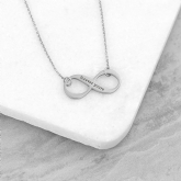 Thumbnail 2 - Personalised Infinity Twist Necklaces