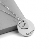 Thumbnail 6 - Personalised Cut-Out Heart Shape Necklaces