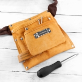 Thumbnail 3 - Personalised 6 Pocket Leather Tool Belt