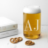 Thumbnail 3 - Personalised Monogram Initials Beer Can Glass