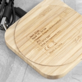 Thumbnail 6 - Personalised "in Charge" Bamboo Wireless Charger