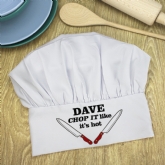 Thumbnail 2 - Personalised Chop It Like It's Hot Chef Hat