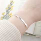 Thumbnail 7 - Personalised Swarovski Crystal Birthstone Bracelet