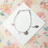 Thumbnail 6 - Personalised Friendship Bracelet With Rose Quartz