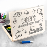 Thumbnail 2 - Personalised Children's Colouring In Set
