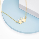 Thumbnail 9 - Personalised Kids Princess Crown Necklaces