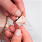 Thumbnail 6 - Personalised Secret Message Envelope Necklace