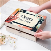 Thumbnail 7 - Personalised Decorative Tea Box Gift Sets