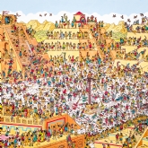 Thumbnail 2 - Where's Wally The Last Day of the Aztecs 1000pc Puzzles 