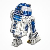 Thumbnail 3 - Star Wars R2-D2 192-Piece Model Kit