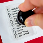 Thumbnail 2 - Novelty All-In-One Message Stamp