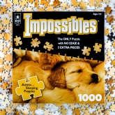 Thumbnail 1 - Impossibles 1000pc Puzzles - Sleeping Puppies