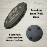 Thumbnail 11 - 19 Crimes Red Wine & Sauvignon Blanc Gift Sets with 50th Birthday Slate Coaster
