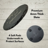 Thumbnail 4 - Bottega Prosecco & "40 & Fabulous" Slate Coaster Gift Set