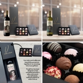 Thumbnail 1 - 19 Crimes Sauvignon Blanc & Red Wine Truffles Gift Sets